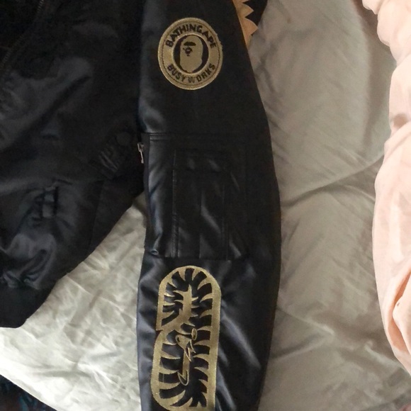 Bape Black bomber jacket - Picture 4 of 4